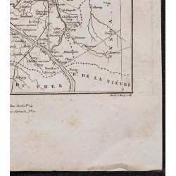 Gravure de 1839 - Carte du Loiret - 5
