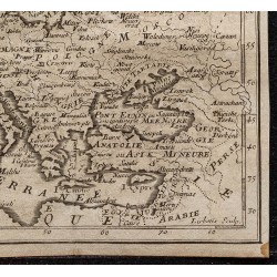 Gravure de 1749 - Carte de l'Europe - 5