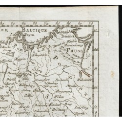 Gravure de 1803 - Carte de l'Allemagne - 3