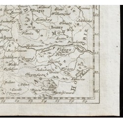 Gravure de 1803 - Carte de l'Allemagne - 5