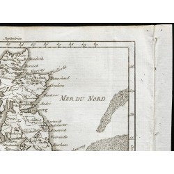 Gravure de 1803 - Carte des Îles Britanniques - 3