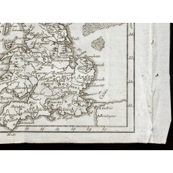 Gravure de 1803 - Carte des Îles Britanniques - 5