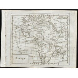 Gravure de 1803 - Carte de l'Afrique - 1