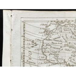 Gravure de 1803 - Carte de l'Afrique - 2