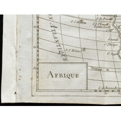 Gravure de 1803 - Carte de l'Afrique - 4