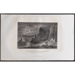 Gravure de 1862 - Expédition Franklin et île Beechey - 1