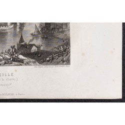 Gravure de 1862 - Vue de Marseille - 5