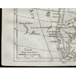 Gravure de 1803 - Carte de l'Amérique du sud - 4