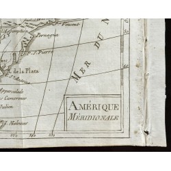 Gravure de 1803 - Carte de l'Amérique du sud - 5