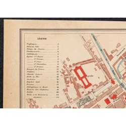Gravure de 1896 - Plan de Troyes - 2