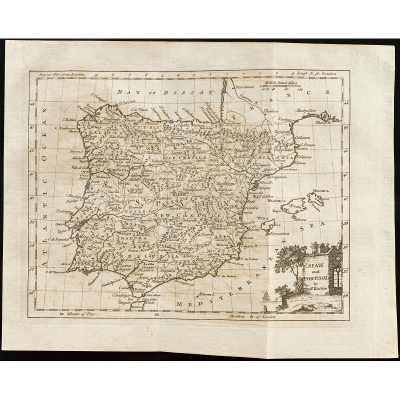 Cartes Anciennes D Espagne Et Du Portugal