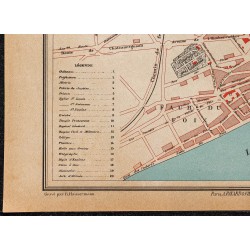 Gravure de 1896 - Plan de Blois - 4