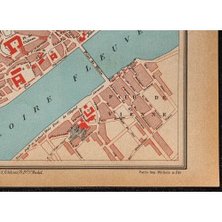 Gravure de 1896 - Plan de Blois - 5