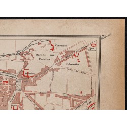 Gravure de 1896 - Plan de Clermont-Ferrand - 3