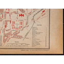 Gravure de 1896 - Plan de Clermont-Ferrand - 5