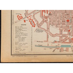 Gravure de 1896 - Plan de Nancy - 4