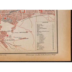 Gravure de 1896 - Plan de Saint-Étienne - 4