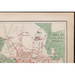 Gravure de 1896 - Plan de Versailles - 3