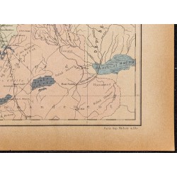 Gravure de 1896 - Carte du Département d'Alger - 5