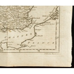 Gravure de 1770 - de l'Anglterre - 5