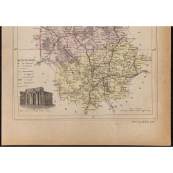 Gravure de 1896ca - Haute-Marne (Département) - 3