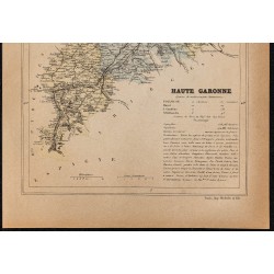 Gravure de 1896ca - Haute-Garonne (Département) - 3