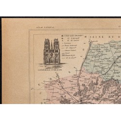 Gravure de 1896ca - Loiret (Département) - 2