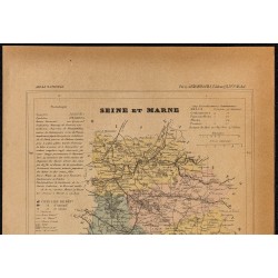 Gravure de 1896ca - Seine-et-Marne (Département) - 2
