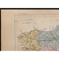 Gravure de 1896ca - Orne (Département) - 2