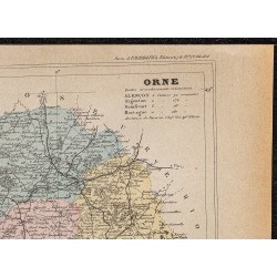Gravure de 1896ca - Orne (Département) - 3