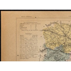 Gravure de 1896ca - Marne (Département) - 2
