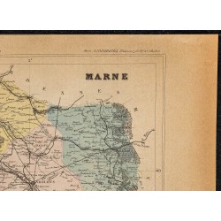 Gravure de 1896ca - Marne (Département) - 3