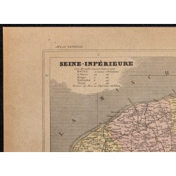 Gravure de 1896ca - Seine-Maritime (Département) - 2