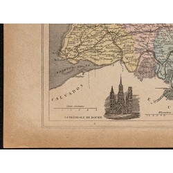 Gravure de 1896ca - Seine-Maritime (Département) - 4