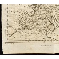 Gravure de 1770 - de l'Europe - 4