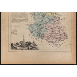 Gravure de 1896ca - Deux Sèvres (Département) - 3