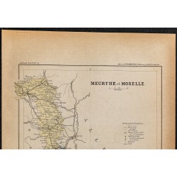 Gravure de 1896ca - Meurthe-et-Moselle (Département) - 2