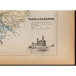 Gravure de 1896ca - Tarn-et-Garonne (Département) - 5