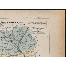 Gravure de 1896ca - Morbihan (Département) - 3