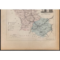 Gravure de 1896ca - Loire (Département) - 3