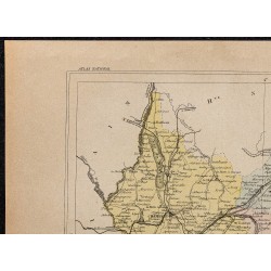 Gravure de 1896ca - Savoie (Département) - 2