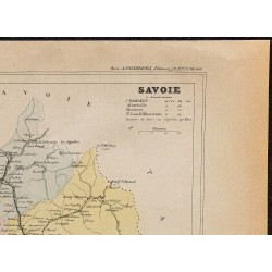Gravure de 1896ca - Savoie (Département) - 3