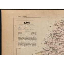 Gravure de 1896ca - Lot (Département) - 2
