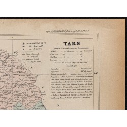 Gravure de 1896ca - Tarn (Département) - 3