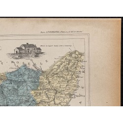Gravure de 1896ca - Vosges (Département) - 3