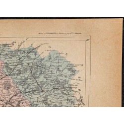 Gravure de 1896ca - Haute-Saône (Département) - 3