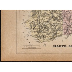 Gravure de 1896ca - Haute-Saône (Département) - 4