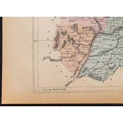 Gravure de 1896ca - Yonne (Département) - 4