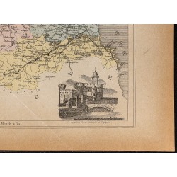 Gravure de 1896ca - Pyrénées orientales (Département) - 5