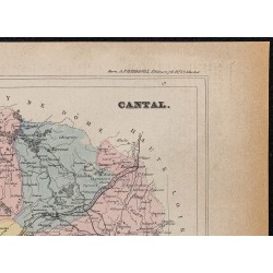 Gravure de 1896ca - Cantal (Département) - 3
